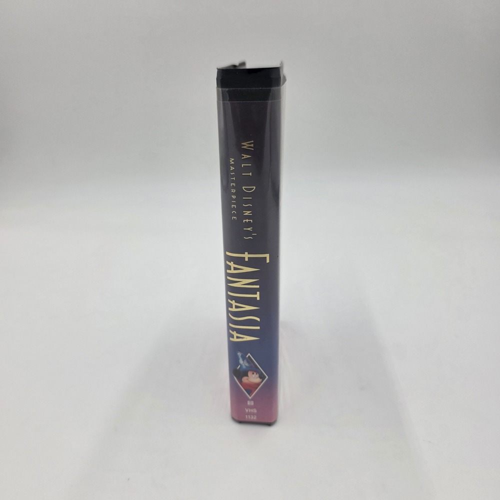 Walt Disney Masterpiece Fantasia VHS 1132 Black Clamshell Case with Inserts - Picture 2 of 6